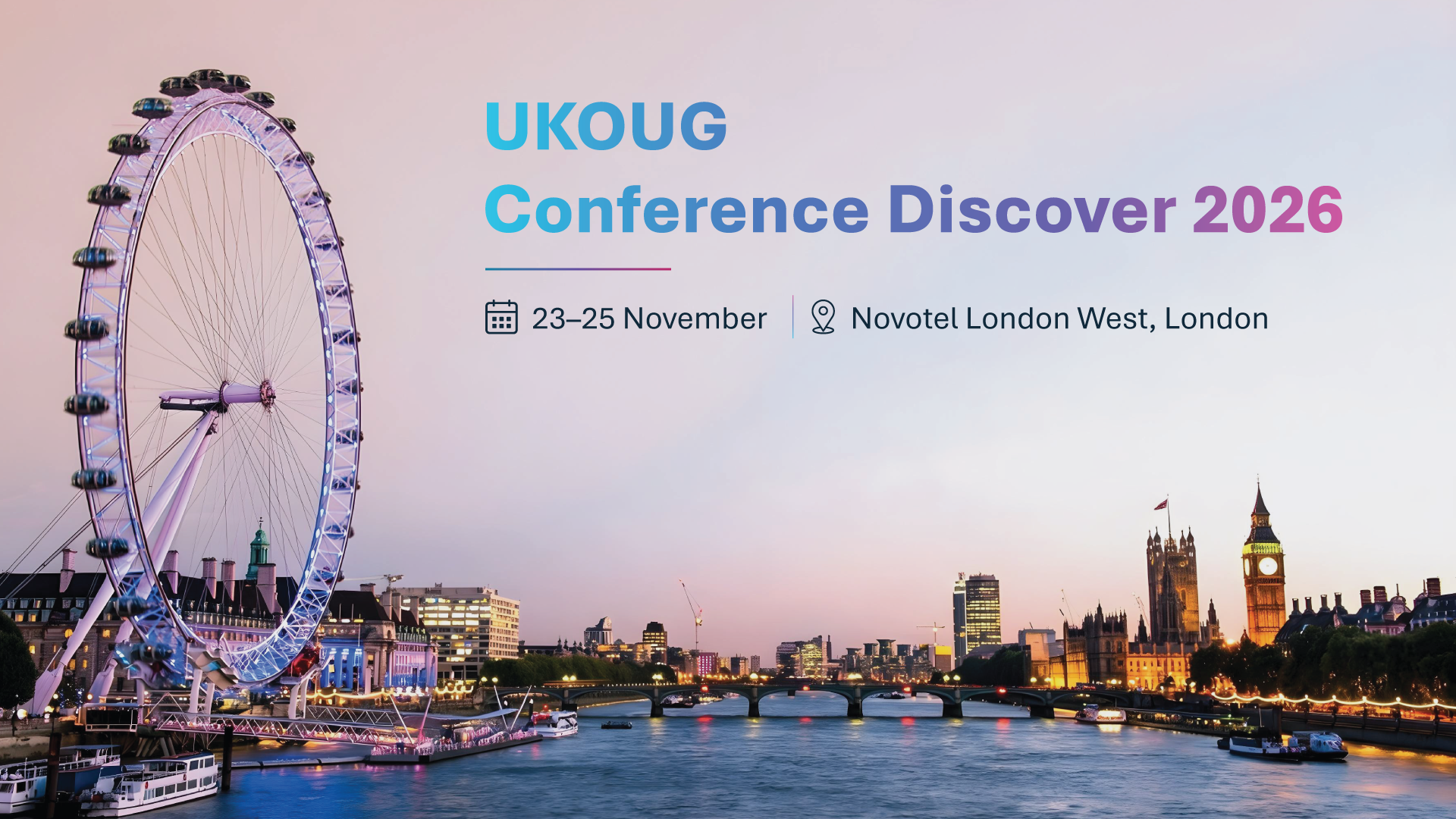 SplashBI at UKOUG Conference Discover 2026, Novotel London West, London