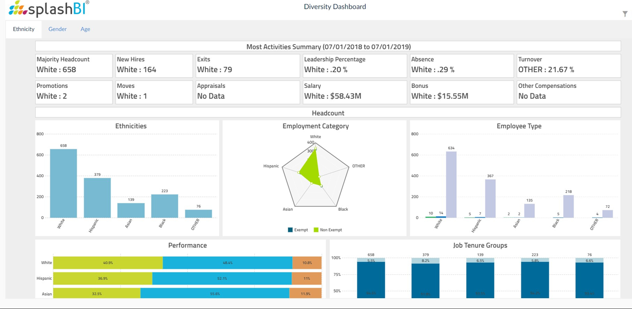 Storyboarding for People Analytics with Oracle HCM Cloud | SplashBI 5