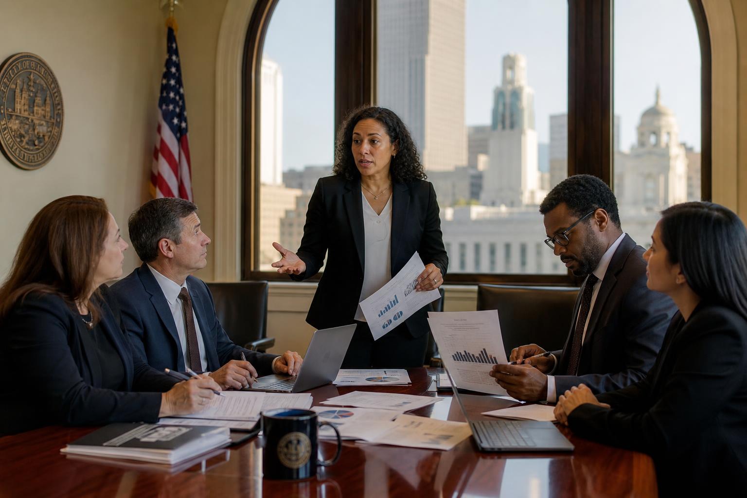 A large US City Government - City Government customer scene