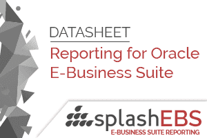 Reporting For Oracle EBS Datasheet 7
