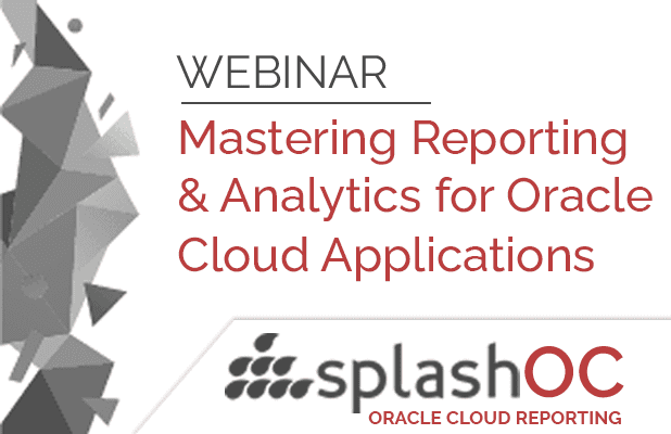 Mastering reporting and analytics for Oracle Cloud Applications 1