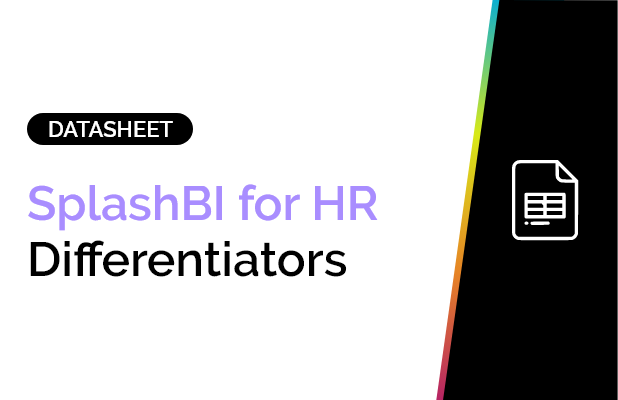 SplashBI for HR Differentiators 5