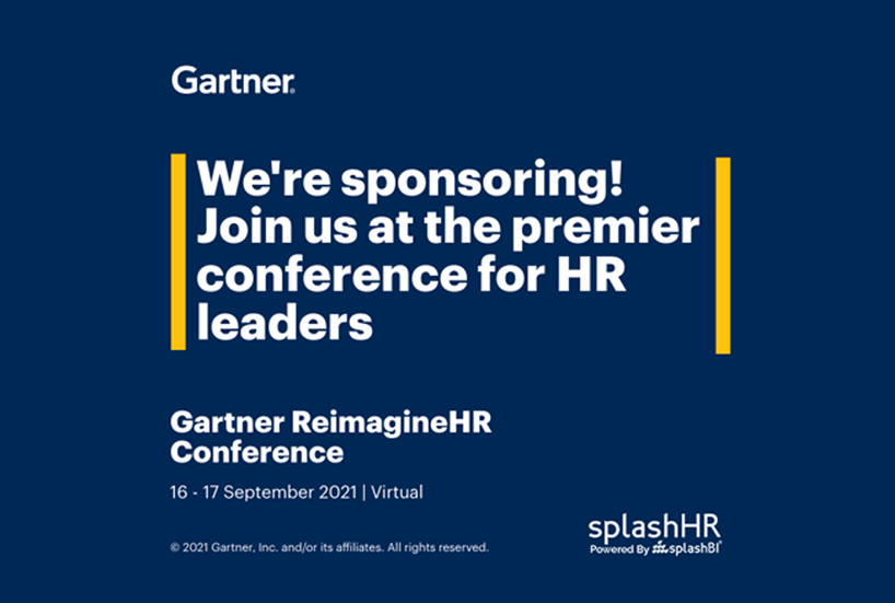 Past Events Gartner ReimagineHR Conference SplashBI