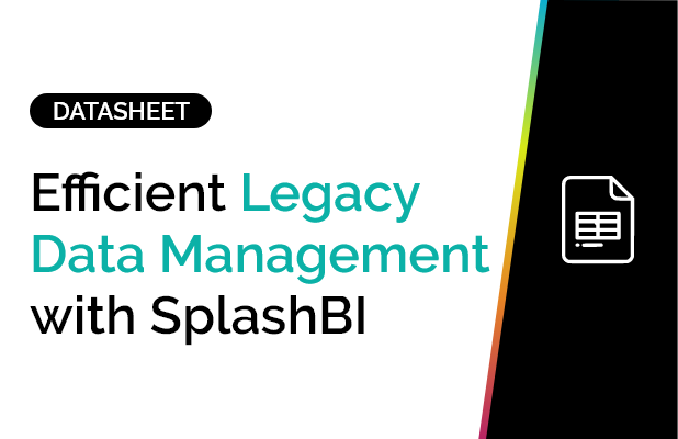 Efficient Legacy Data Management with SplashBI 8