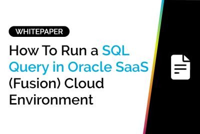 How To Run a SQL Query in Oracle SaaS (Fusion) Cloud Environment 2