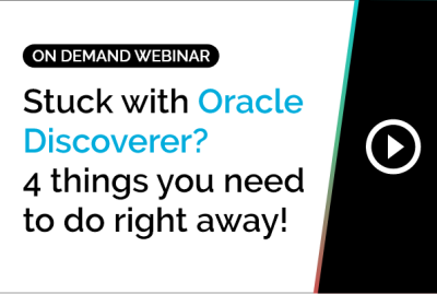 Stuck with Oracle Discoverer? 4 things you need to do right away! 8