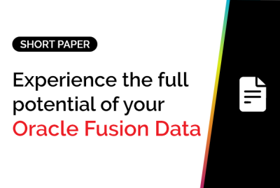 Experience the full potential of your Oracle Fusion Data 5