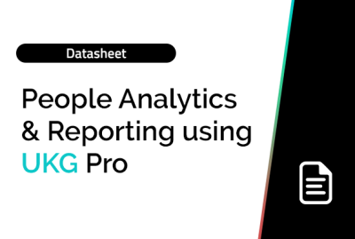 People Analytics & Reporting using UKG Pro 8