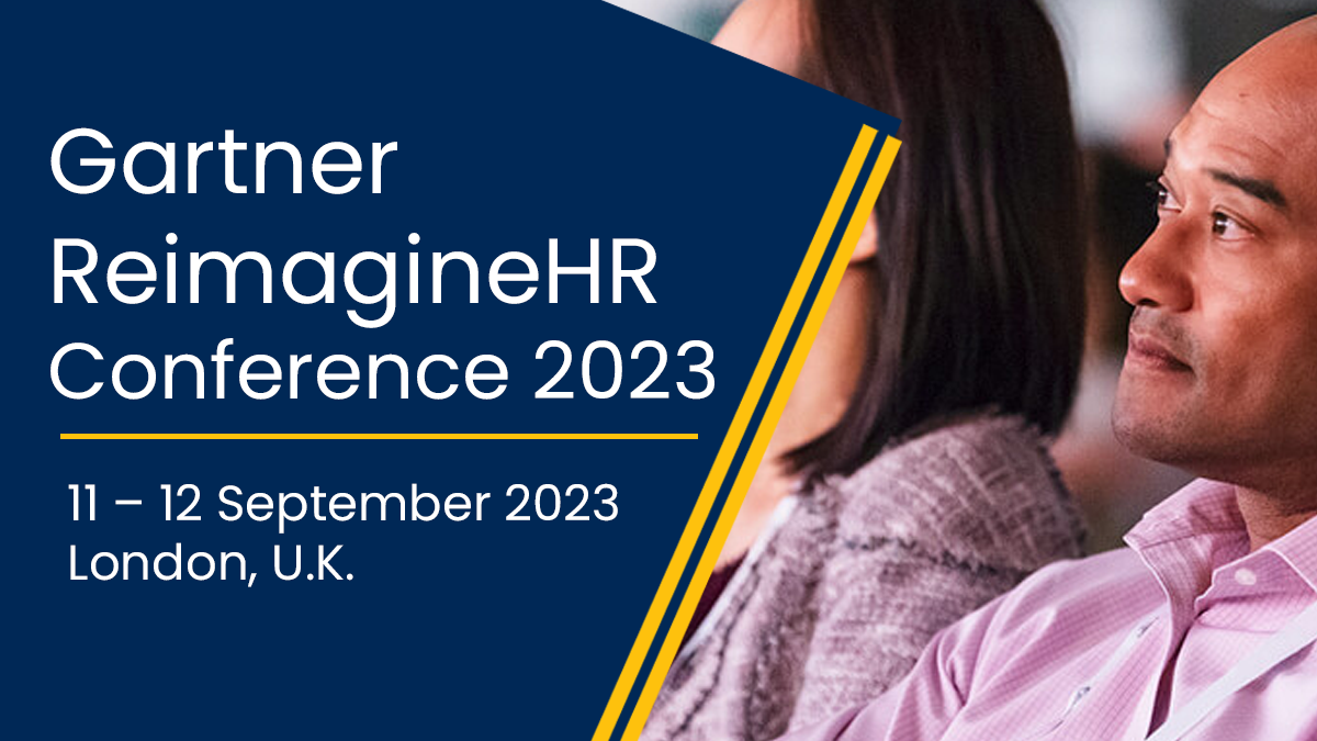 Gartner ReimagineHR Conference - 2023 33