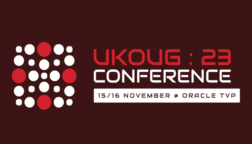 UKOUG Annual Conference - 2023 15