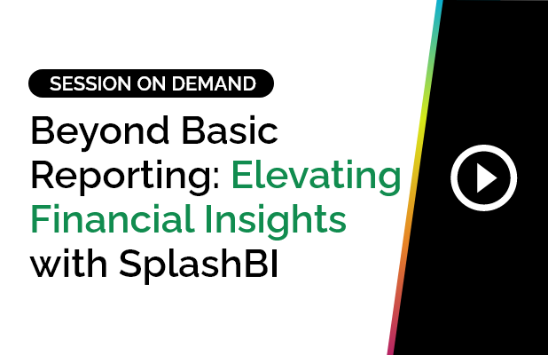 Beyond Basic Reporting: Elevating Financial Insights with SplashBI 2