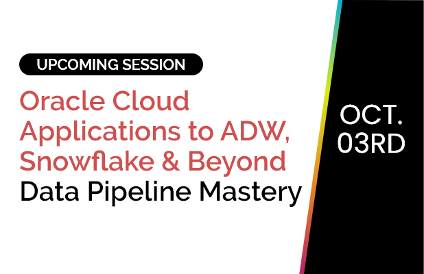 Oracle Cloud Applications to ADW, Snowflake & Beyond