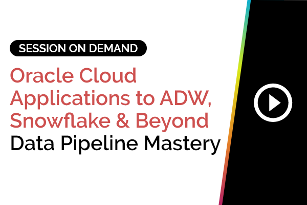 Oracle Cloud Applications to ADW