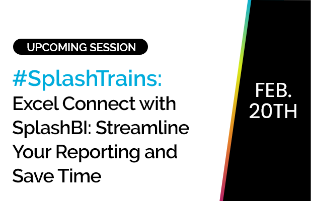 Excel Connect with SplashBI: Streamline Your Reporting and Save Time