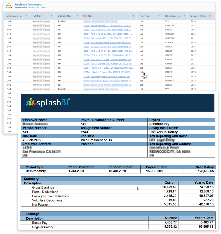 Legacy Data For Payroll | SplashBI 2 Historical-Pay-Slips