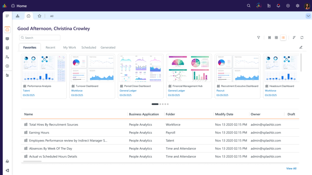 Embedded Analytics 1 Embedded Analytics 1