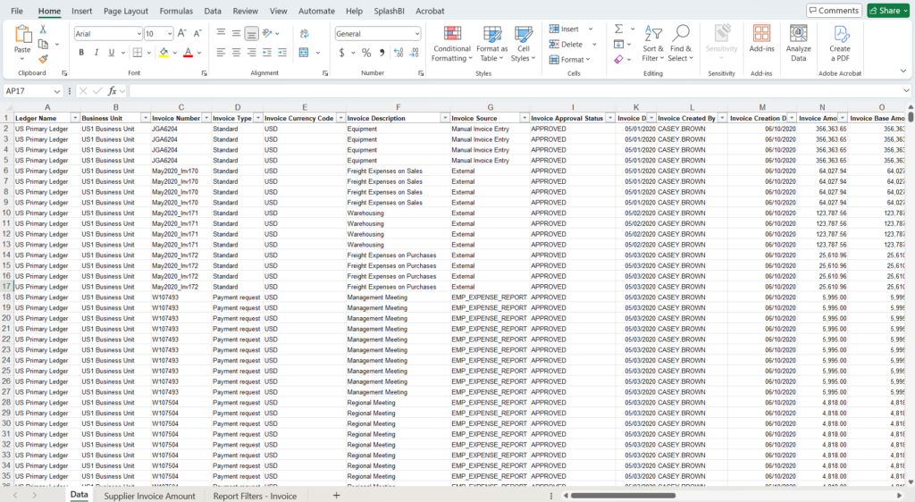 Finance Cloud Reporting 1