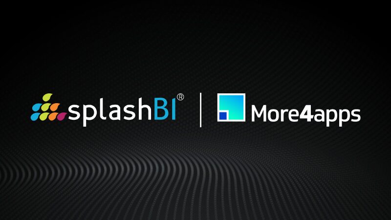 SplashBI & More4Apps Form Strategic Partnership